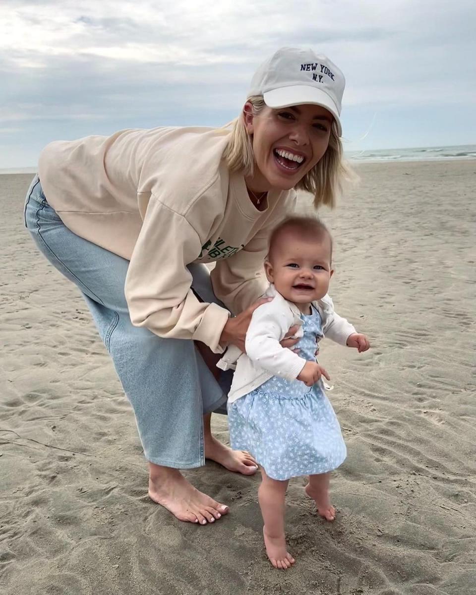 Mollie King is savouring every single one of her daughter Annabella's milestones (Instagram)