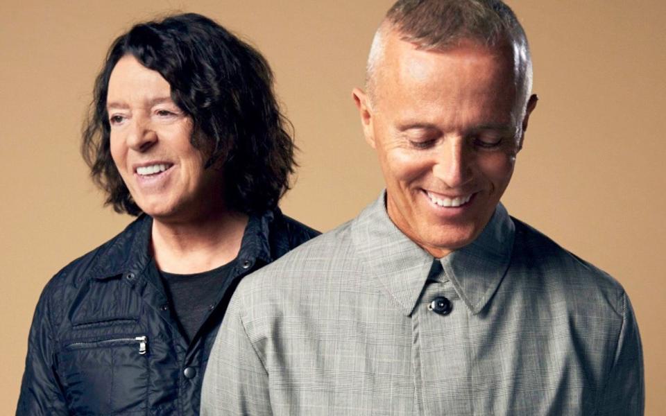 In den 80-ern waren Tears for Fears noch eine vierköpfige Band, aber schon damals gaben vor allem diese beiden Herren den Ton an: Roland Orzabal (links) und Curt Smith. Mit "The Tipping Point" veröffentlichten sie im Februar ihr erstes neues Album seit 2004 - und erzielten Top-10-Platzierungen in den USA, Großbritannien und Deutschland. (Bild: Universal Music)