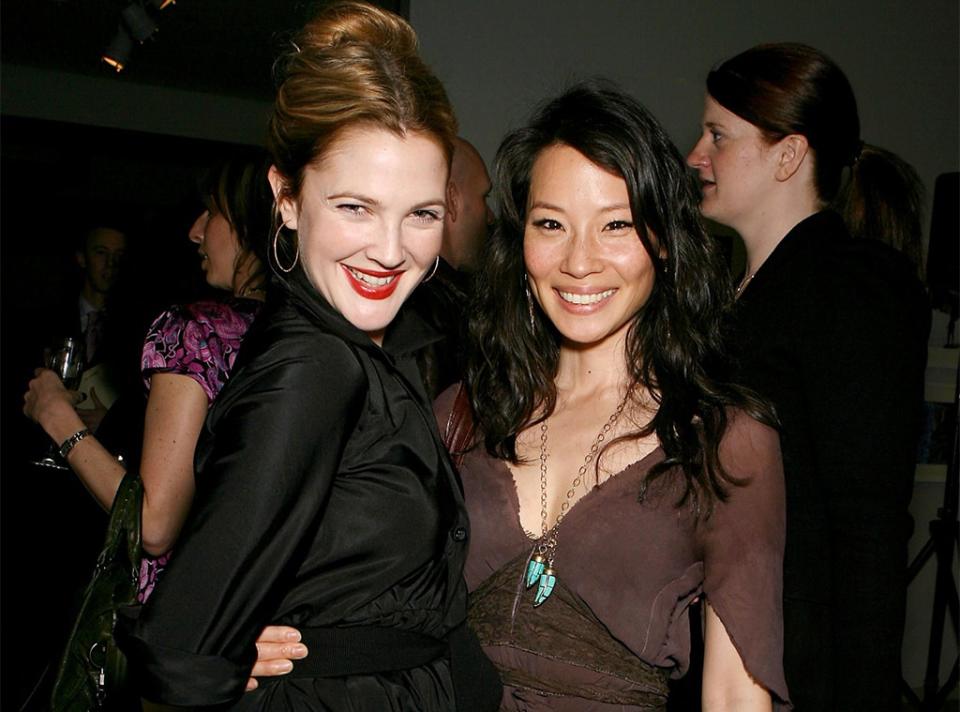 Drew Barrymore and Lucy Liu