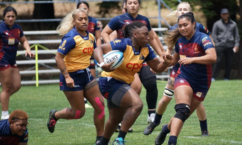 <span>Women's rugby is growing in US colleges but does not currently support a professional league.</span><span>Photograph: Jackie Finlan/The Rugby Breakdown/WER</span>