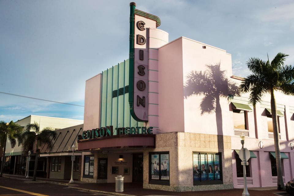 The Edison Theater building in downtown Fort Myers. 