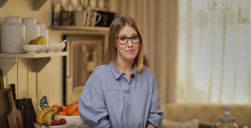 ksenia sobchak candidacy announcement