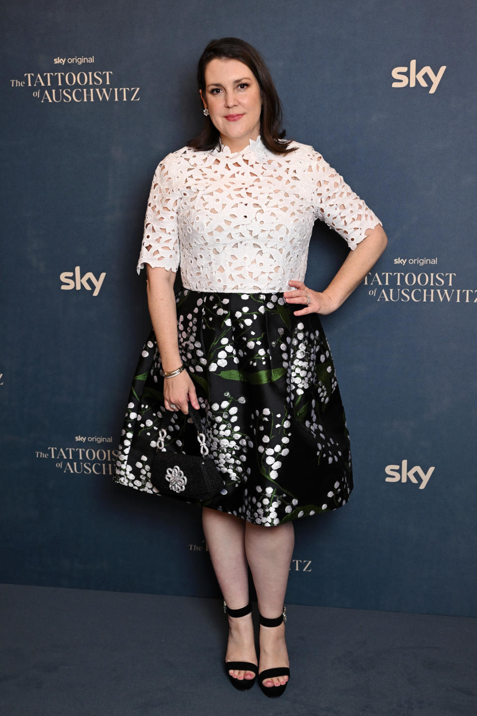 LONDON, ENGLAND - APRIL 09: Melanie Lynskey attends "The Tattooist Of Auschwitz" Gala Screening at BAFTA on April 09, 2024 in London, England. (Photo by Gareth Cattermole/Getty Images)