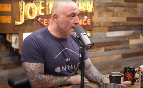 Joe Rogan en su podcast