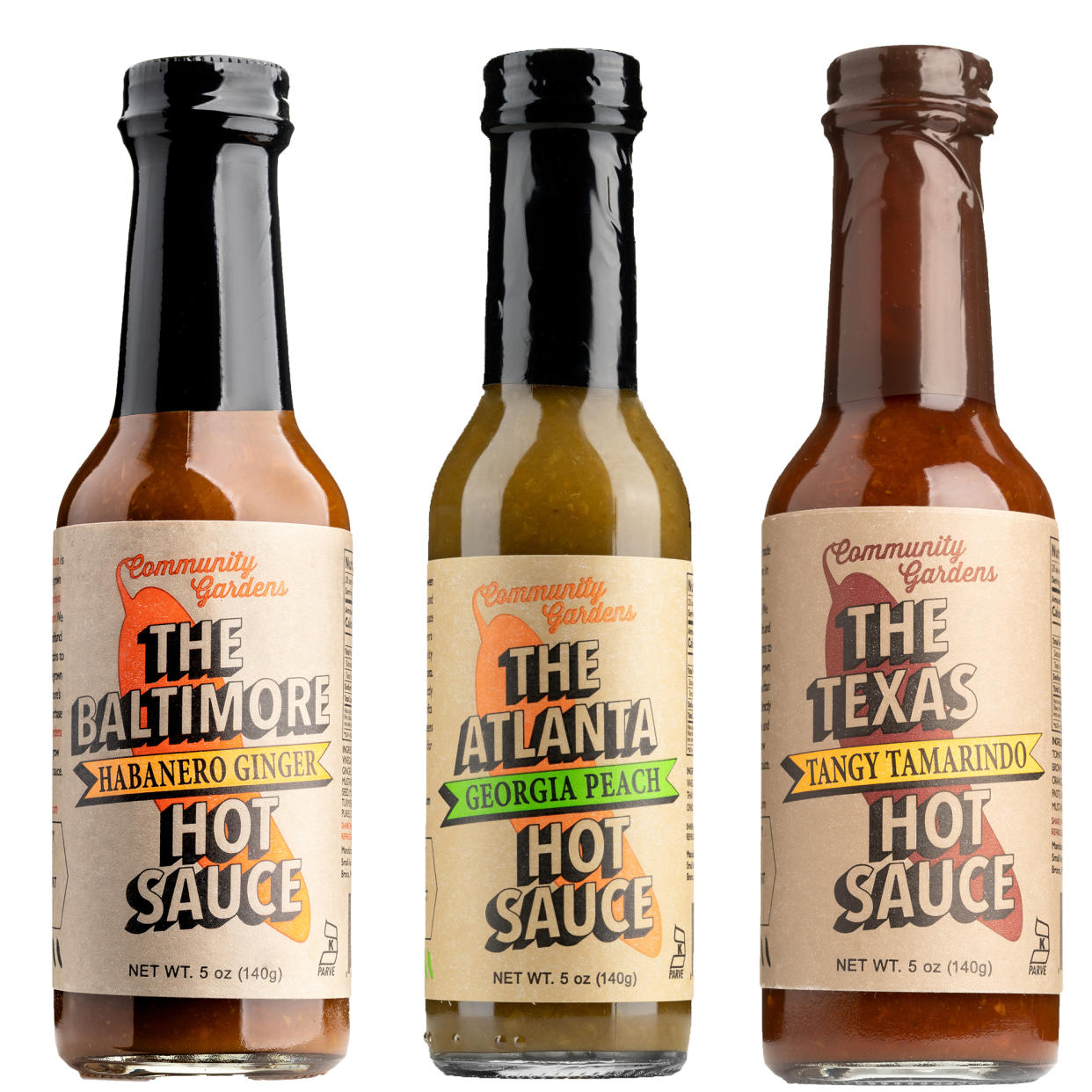 Small Axe Peppers Southern Hot Sauce Three Pack (Small Axe Peppers / Small Axe Peppers)