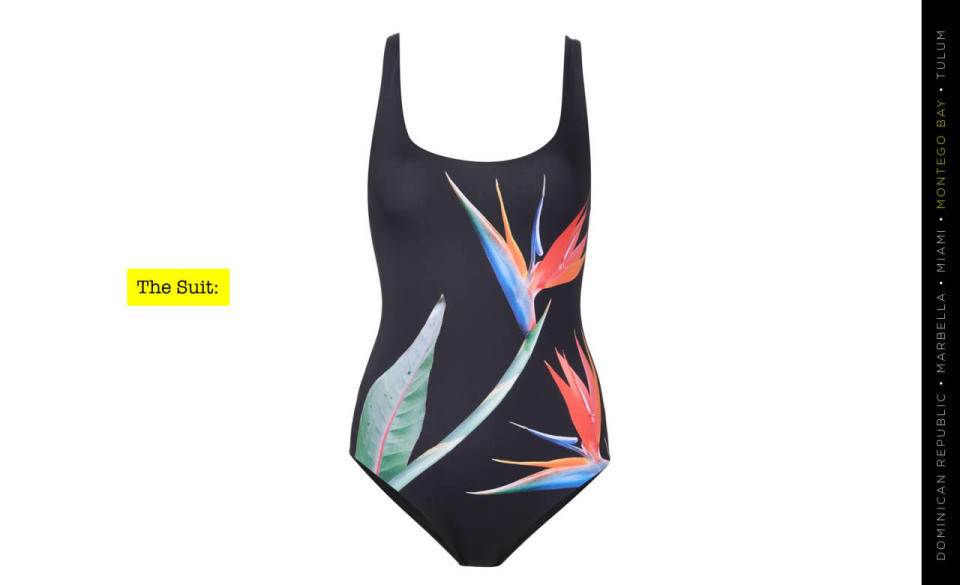 Onia Kelly Swimsuit, $195, Farfetch.com