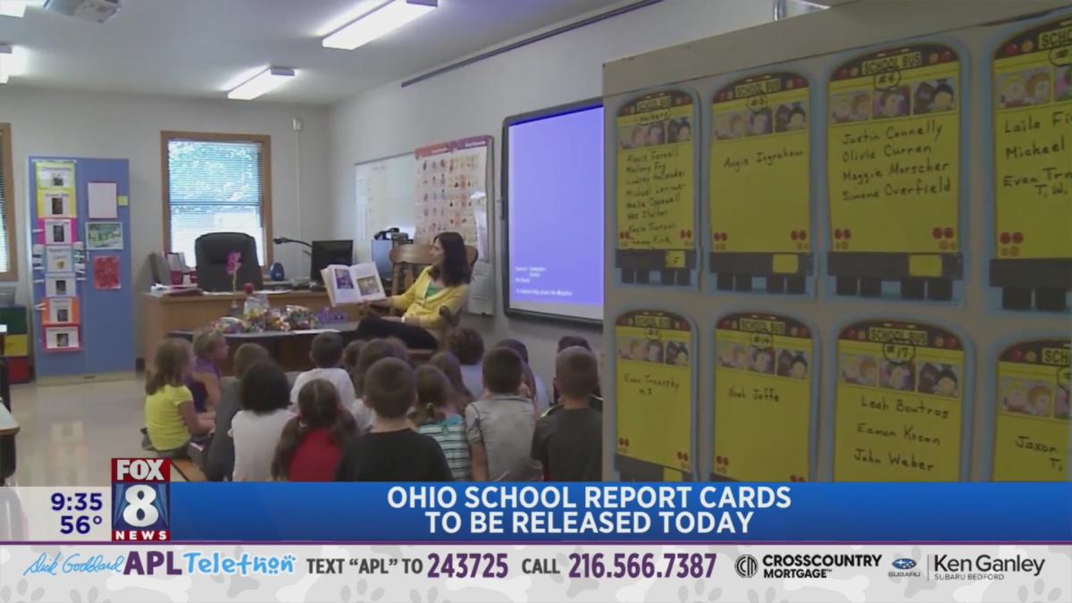 Ohio school report cards to be released