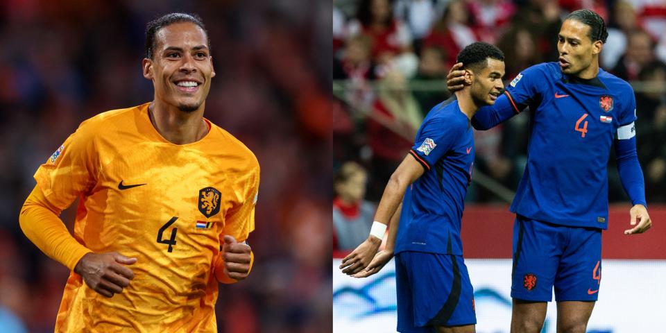 Virgil Van Dijk; Cody Gakpo, Virgl Van Dijk.