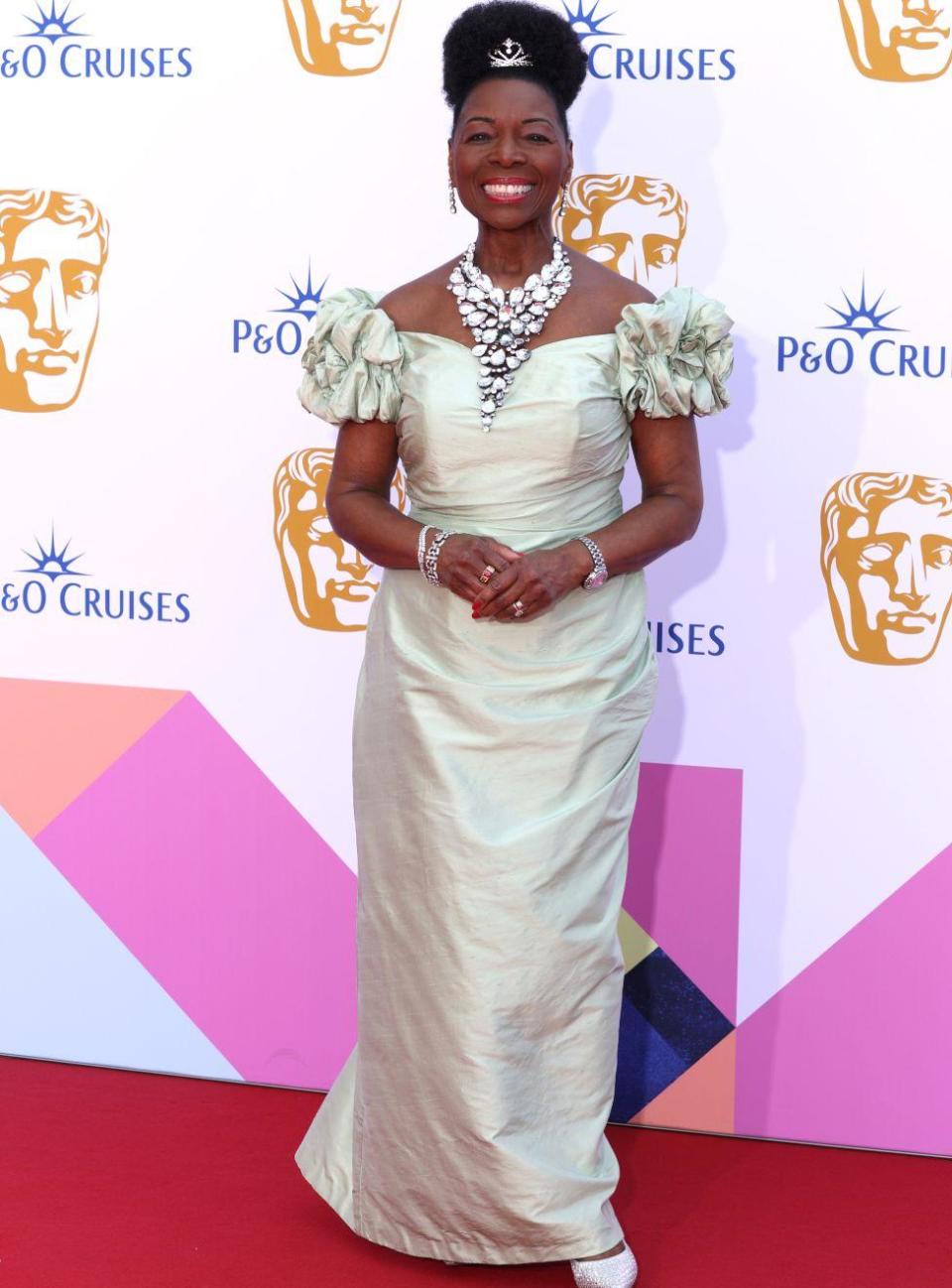 Baroness Floella Benjamin attending the BAFTA TV Awards 2024, at the Royal Festival Hall in London. Picture date: Sunday May 12, 2024.