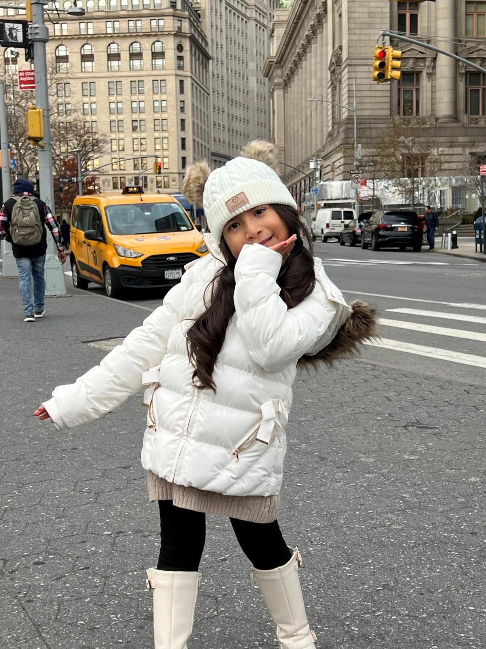Natalie Rodriguez on her trip to New York City that resulted in a viral hug from Taylor Swift