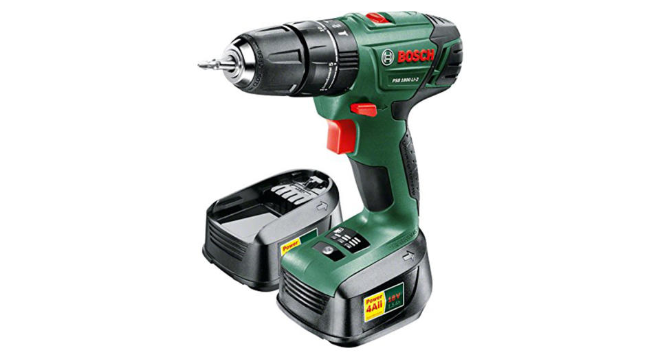 <a href="https://www.amazon.co.uk/Bosch-Cordless-Combi-Lithium-Ion-Batteries/dp/B00L3XK06C?tag=yahooukedit-21" rel="nofollow noopener" target="_blank" data-ylk="slk:Buy now.;elm:context_link;itc:0;sec:content-canvas" class="link "><strong>Buy now.</strong></a>
