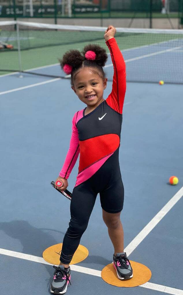 Alexis Olympia Ohanian, Serena Williams, Instagram