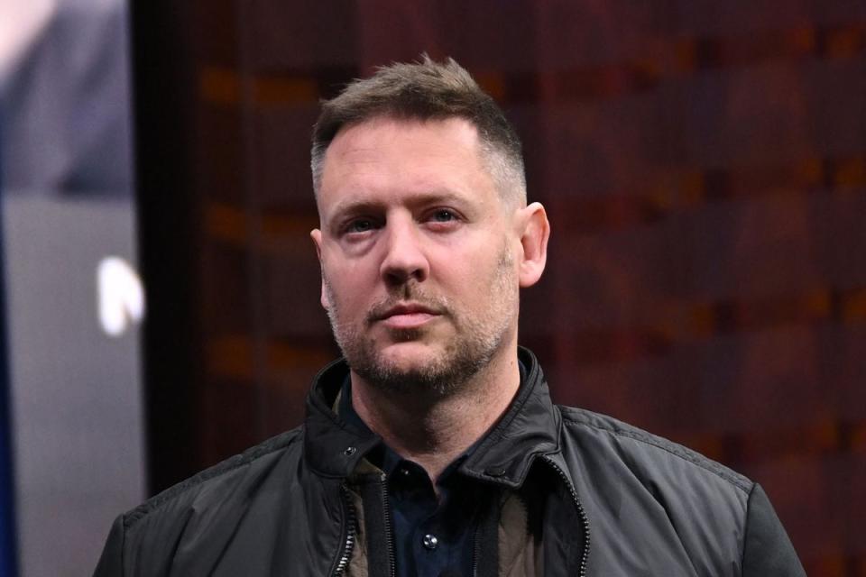 Neill Blomkamp photographed in January 2023 (AFP via Getty Images)