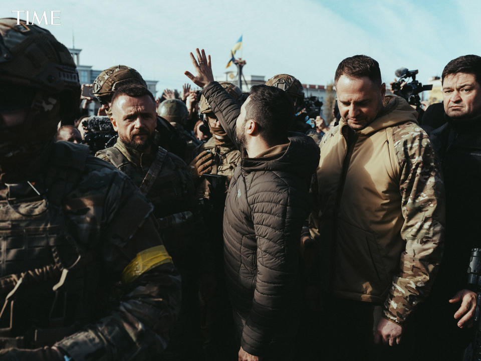 Volodymyr Zelensky (Photograph by Maxim Dondyuk for TIME)