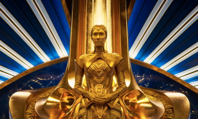 Elizabeth Debicki as Ayesha in Guardians of the Galaxy Vol. 2 | Marvel Studios