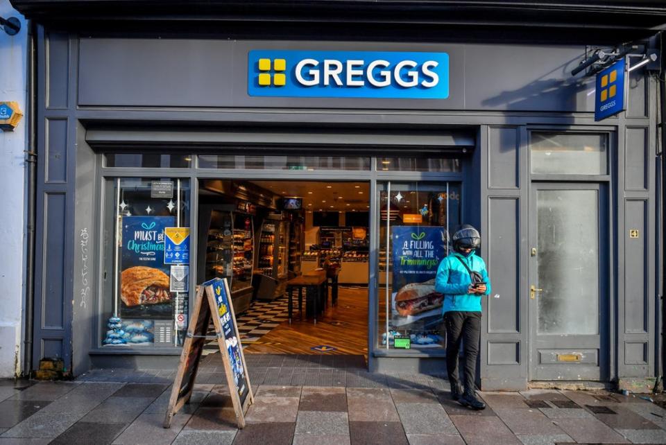 Greggs has seen sales jump by more than a quarter compared to a year ago. (Ben Birchall/PA) (PA Archive)