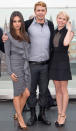 <b>Mila Kunis, James Franco and Michelle Williams at the Russian photocall, Feb 2013 </b><br><br>The stars looked stylish in Moscow, with Mila donning a grey ruffled Givenchy dress and Michelle wearing a chic black Victoria Beckham mini dress.<br><br>Image © AP