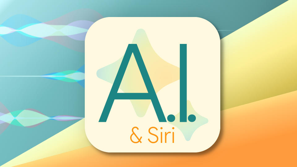 Apple Siri and AI mockup tile