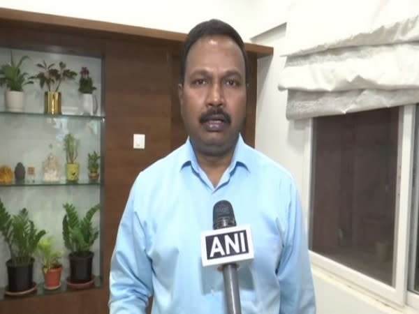 Telangana Director of Public Health and Family Welfare Dr Srinivas Rao talking to ANI on Saturday. (Photo/ANI)