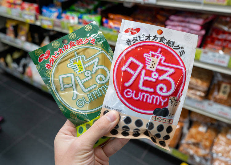 「タピるGUMMY」（138日圓・不含稅）。製造商：ノーベル製菓