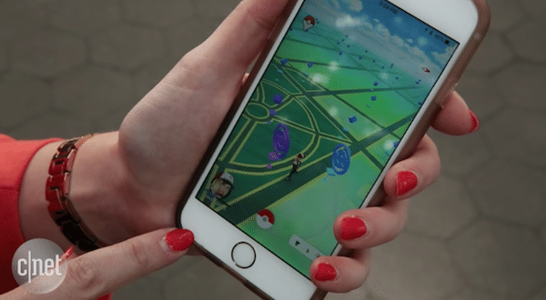 Pokemon GO on iPhone