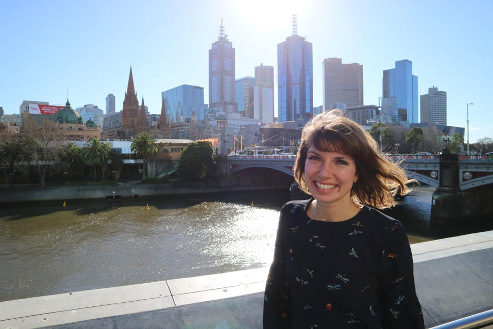 According to her heartbroken family, Ms Scheenhouwer of The Netherlands loved exploring Melbourne. Photo: Victoria Police