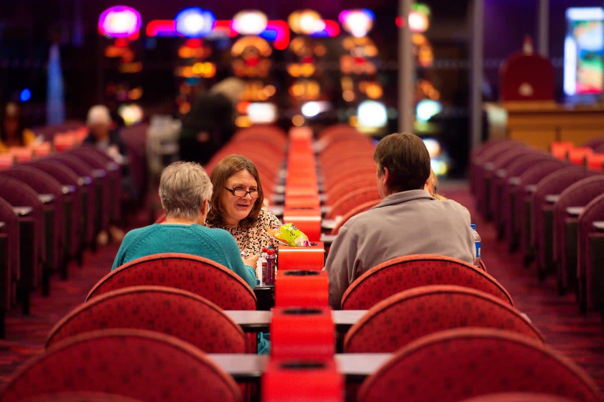 The boss of Rank Group has said the casino and bingo business is braced for a ‘tougher autumn’ as rocketing household bills threaten to hit customer spending (Jacob King/PA) (PA Archive)