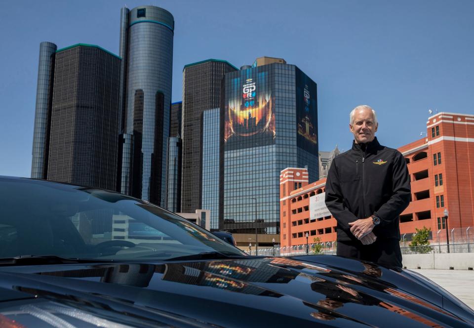 Chevrolet Detroit Grand Prix chairman Bud Denker is hoping that by moving the Grand Prix from Belle Isle to the downtown streets of Detroit will entice more people to check out the Grand Prix.