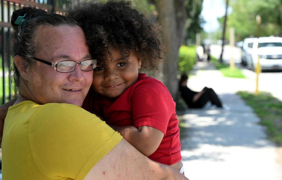 Heather Moore, 39, along with her son, Noah and partner are among the 567 people experiencing homelessness in Manatee County, according to the Manatee County Homeless Task Force.