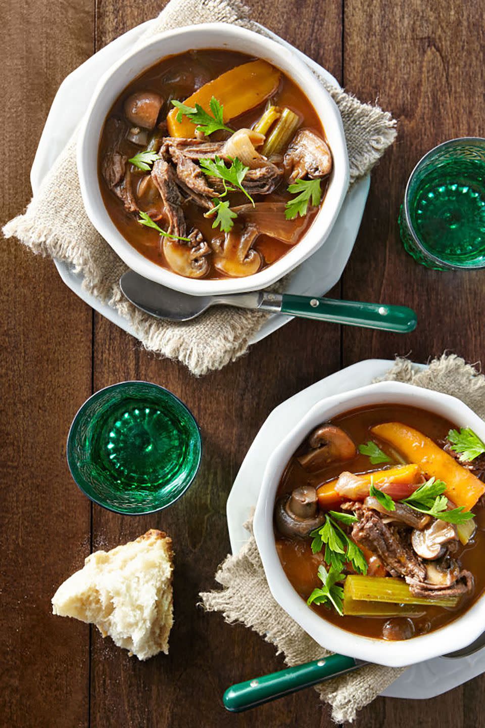 Slow-Cooker Red Wine Beef Stew