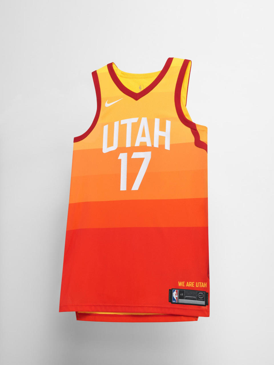 Utah Jazz City uniform. (Nike)