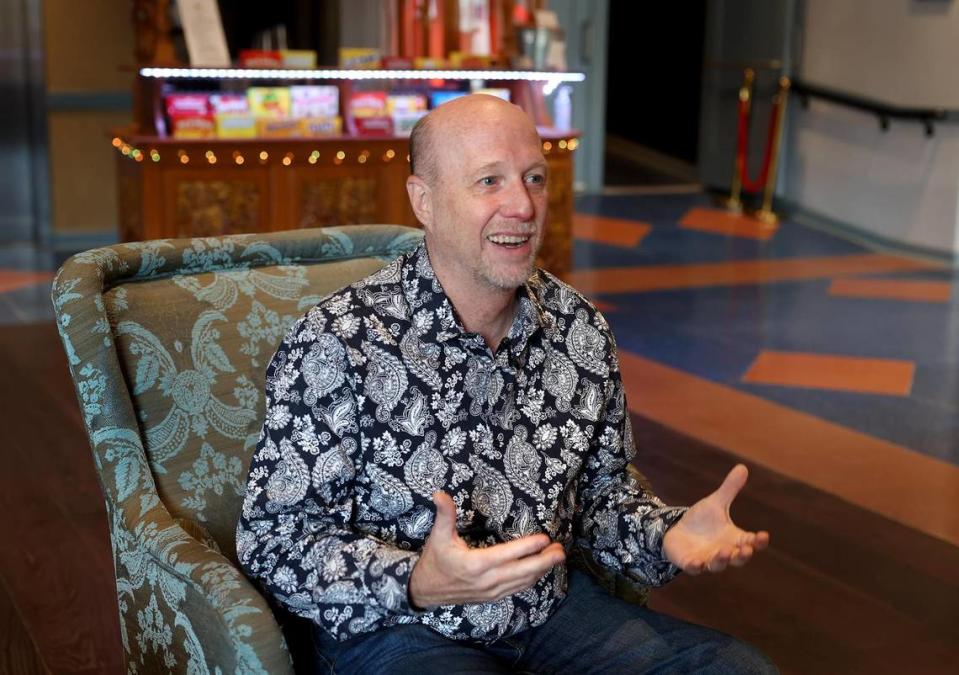 Isis Theatre owner Jeffrey Smith explains the renovation process undertaken with the Texas Historical Commission to keep the venue as close to the original as possible. The theatre first opened its doors in 1914.