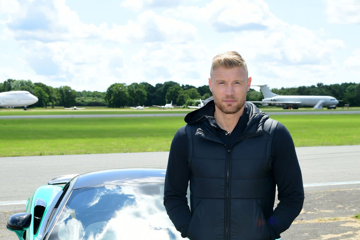 Andrew ‘Freddie’ Flintoff on Top Gear  (PA Archive)