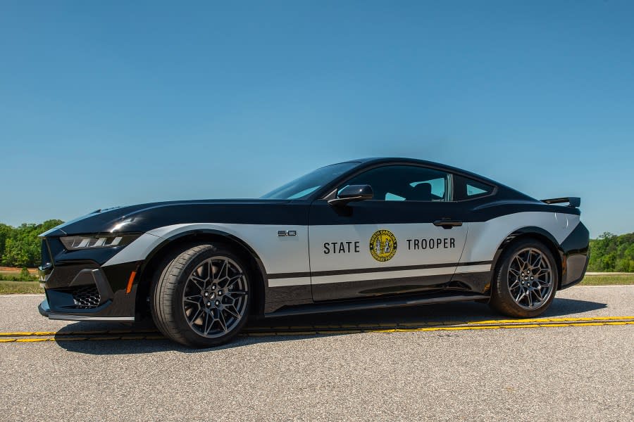 Images of 2024 Mustang additions to the NCSHP fleet. (Courtesy NCSHP)