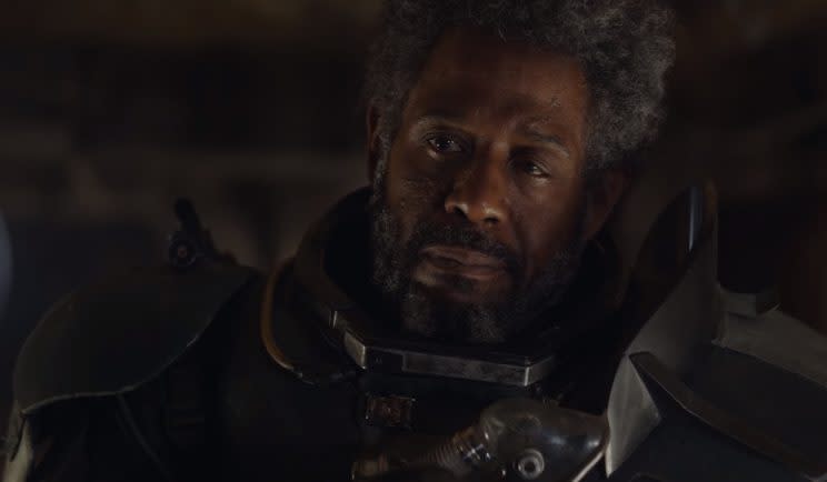 Forest Whitaker as Saw Gerrera in Rogue One - Credit: Lucasfilm