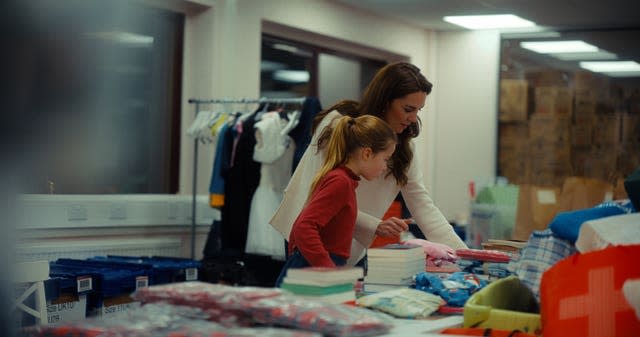 Royal visit to the Baby Bank