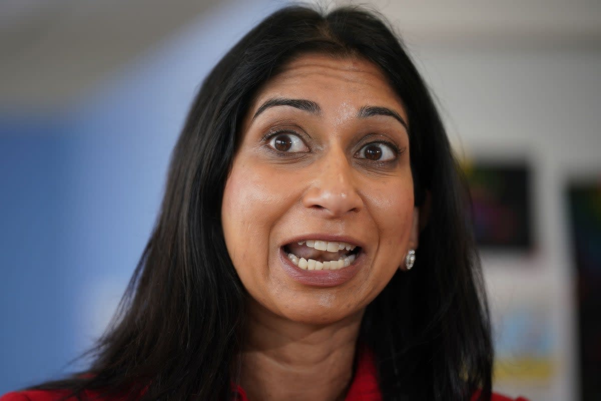 Suella Braverman claimed multiculturalism comments ‘mischaracterised’ (PA Wire)