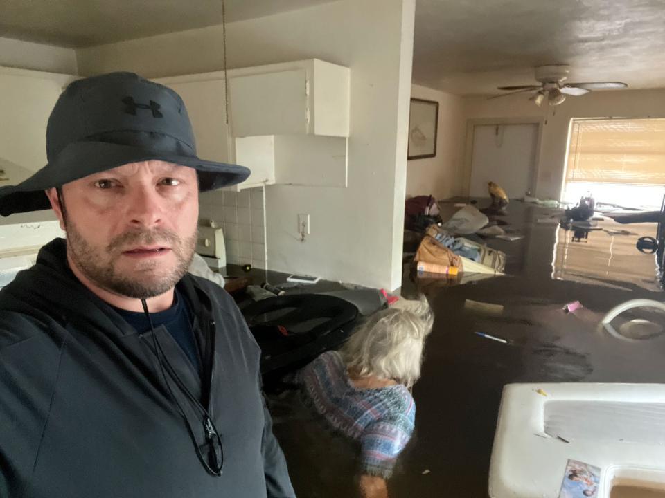 Man Swam Through Raging Hurricane Ian Flood Waters To Save Mom, 84: 'Never Been Happier To See Me'