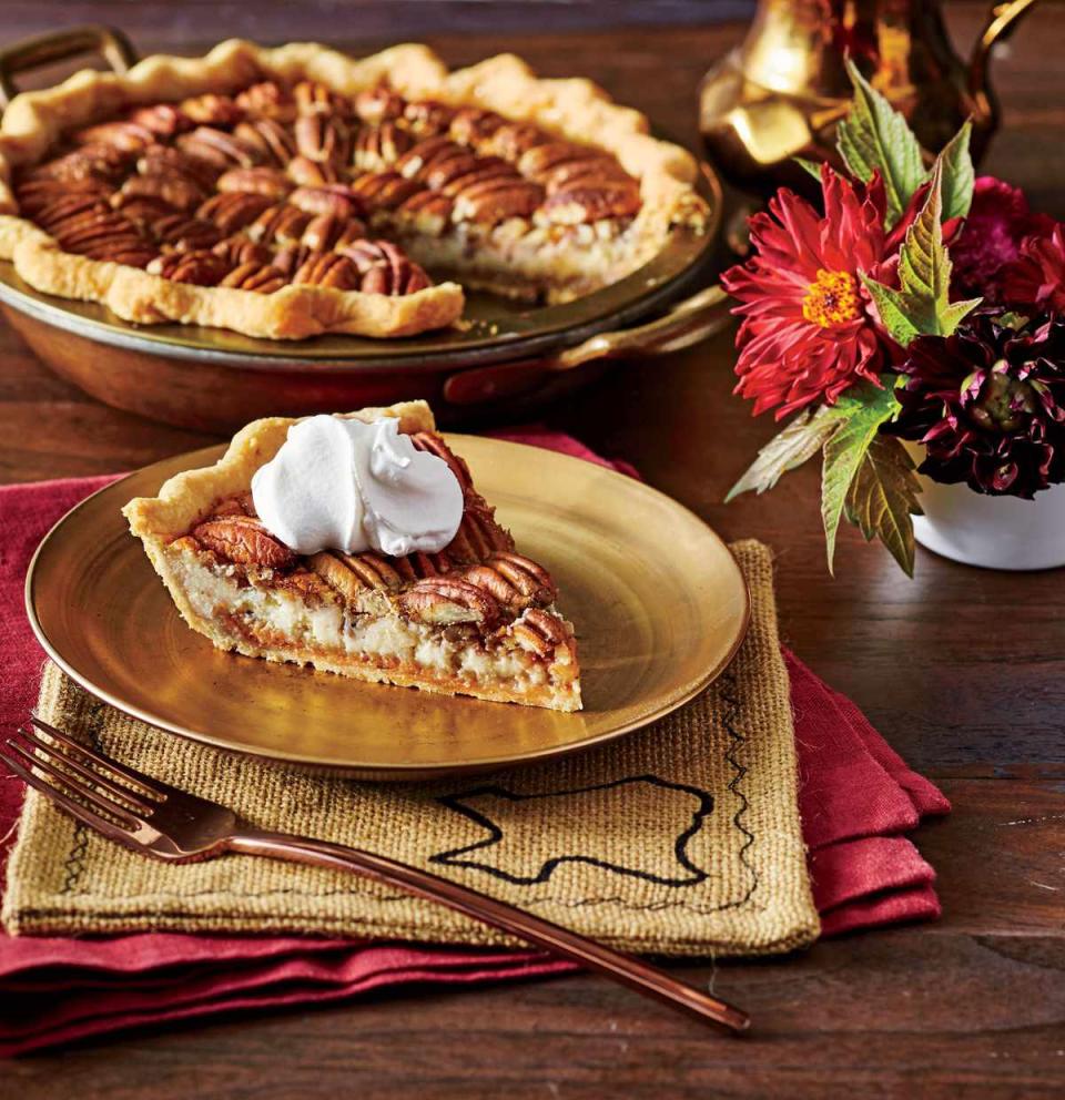 Double-Decker Pecan Cheesecake Pie Recipe