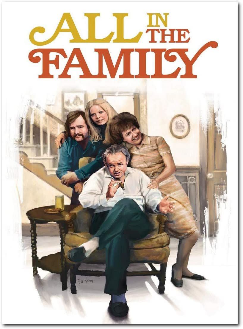 "All in the Family" Series Poster