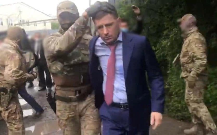 Khabarovsk governor, who beat a Kremlin candidate at the 2018 election, was arrested and taken to Moscow for questioning on Thursday - Investigative Committee of Russia via Reuters