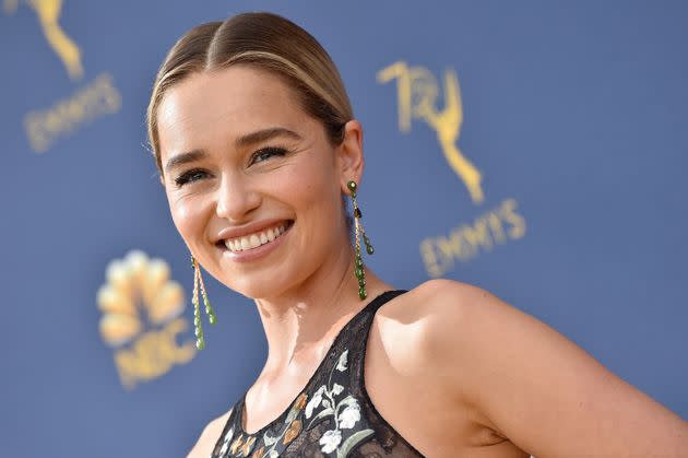 Emilia Clarke, shown in 2018, recounted her experience with two brain aneurysms to the BBC over the weekend. (Photo: Axelle/Bauer-Griffin via Getty Images)