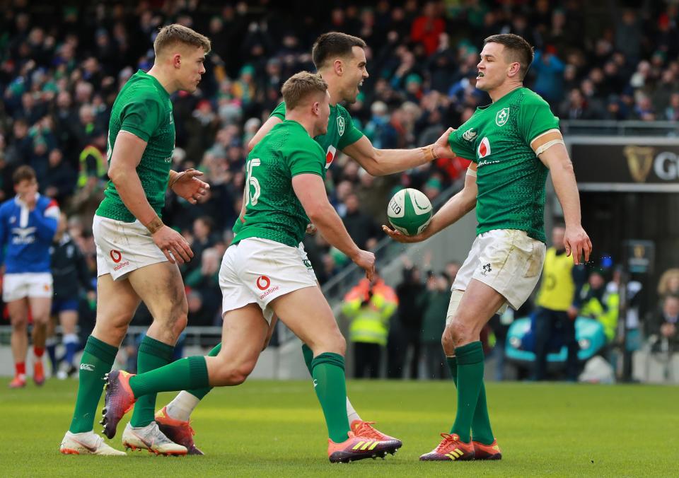 Ireland will be allowed to host Italy in the Six Nations this weekend despite new lockdown restrictions (Getty)