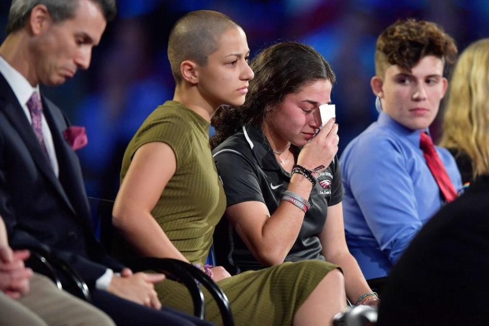 Emma Gonzalez at the CNN Town Hall