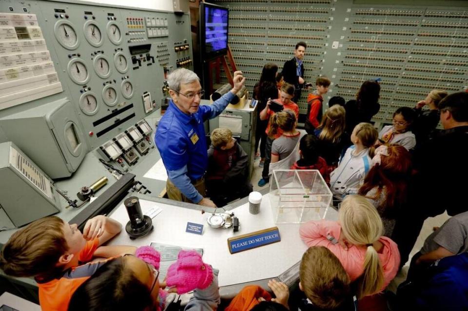 Students tour Hanford’s historic B Reactor, part of the Manhattan Project National Historical Park since late 2015. The reactor opens for seasonal public tours in April.