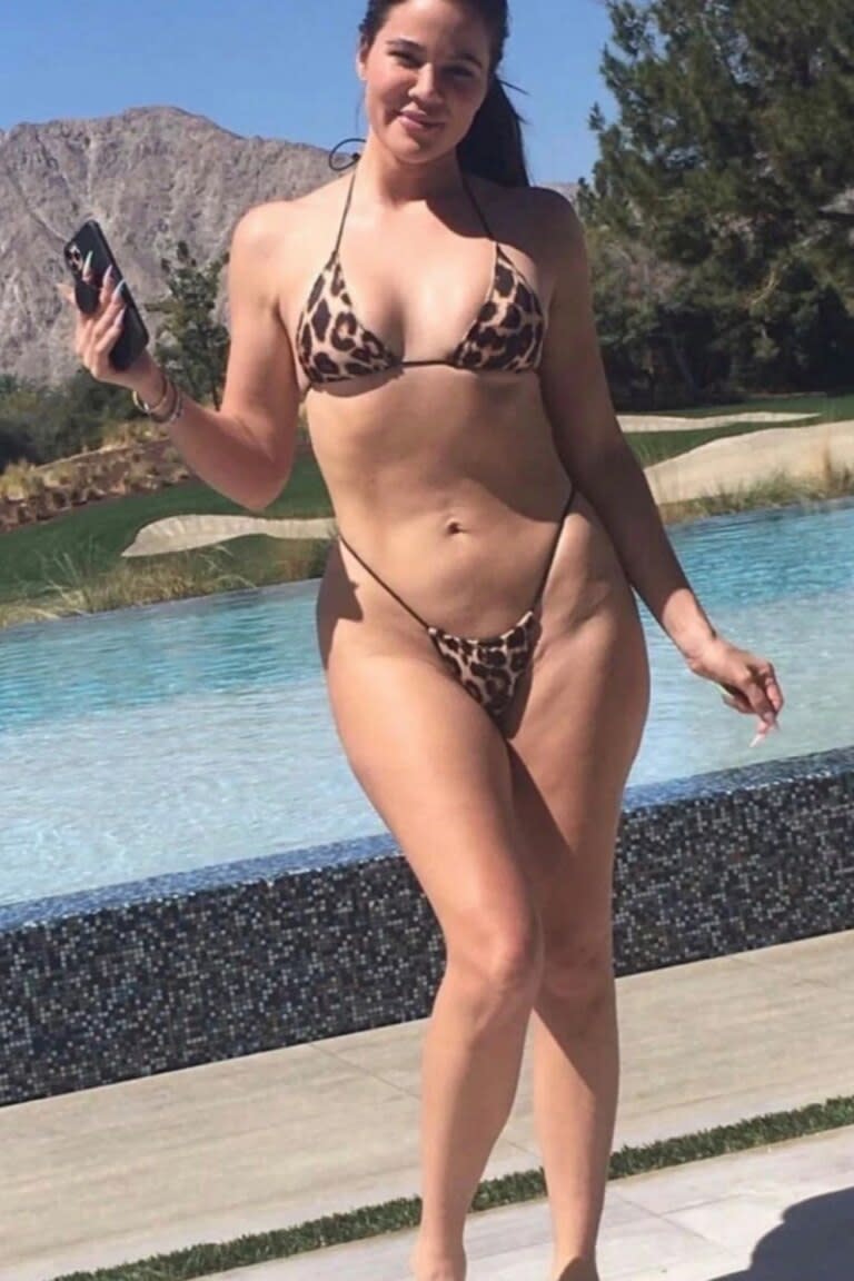 La imagen sin retoques de Khloé Kardashian