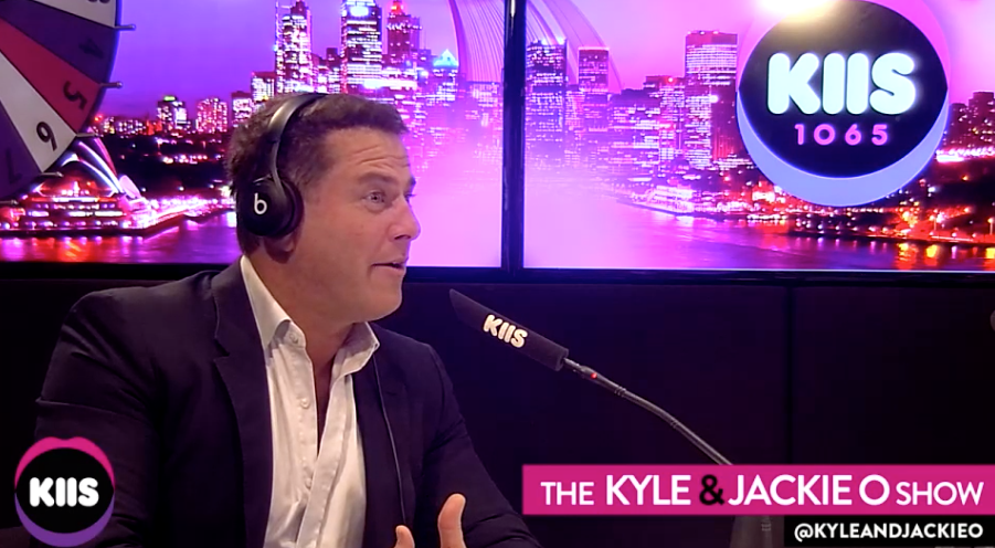 Karl Stefanovic refused to answer whether he is circumcised when appearing on the Kyle and Jackie O show on KIIS FM on Monday morning