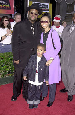 Jimmy Jam and the Jamily at the Hollywood premiere of Walt Disney's The Emperor's New Groove