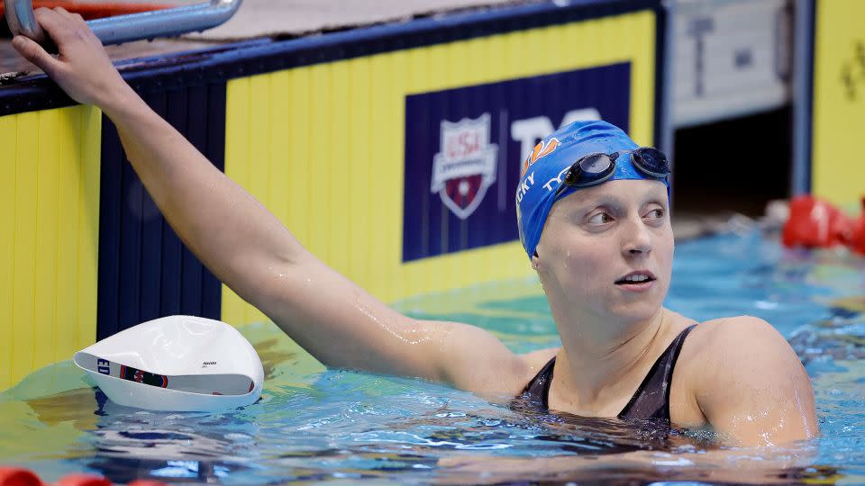 Katie Ledecky has been tipped to add to her seven Olympic gold medals in Paris. - Alex Slitz/Getty Images