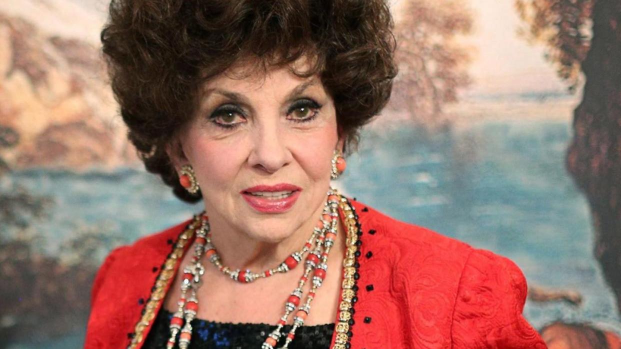 Die italienische Schauspielerin Gina Lollobrigida 2013 in ihrem Haus in Rom.